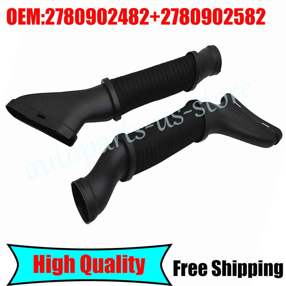 LeftRight Air Intake Inlet Duct Hose for Mercedes-Benz GL550 GL450 2013-2014