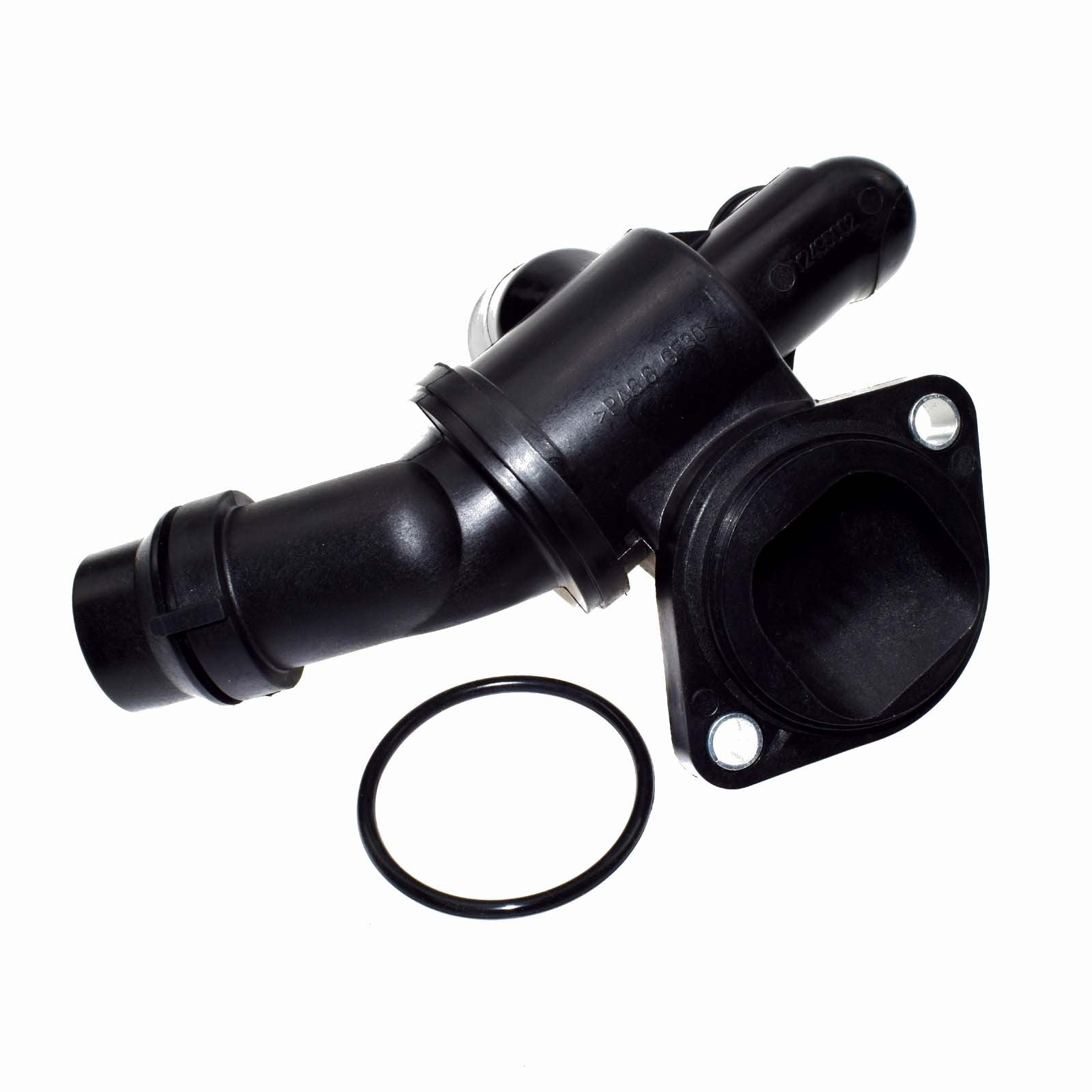 Engine Coolant Thermostat Assembly for for Audi A4 2005 - 2008 06F121111F 11654024036- v
