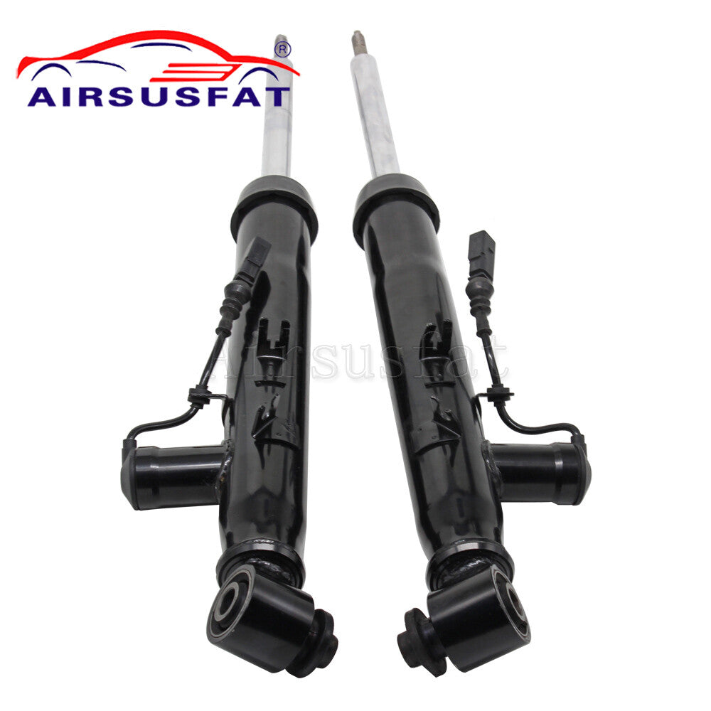 A pair of rear suspension shock absorber struts are suitable for Audi A6 4F, C6 Allroad 4F0616031M, and 4F0616032M.