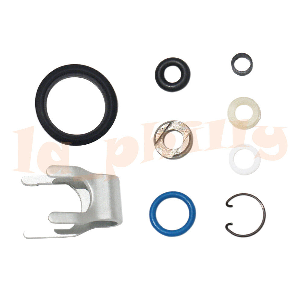 Fuel Injector O-Ring Retainers Seals Kit for Mercedes C E GL GLC GLE GLK GLS ML Q