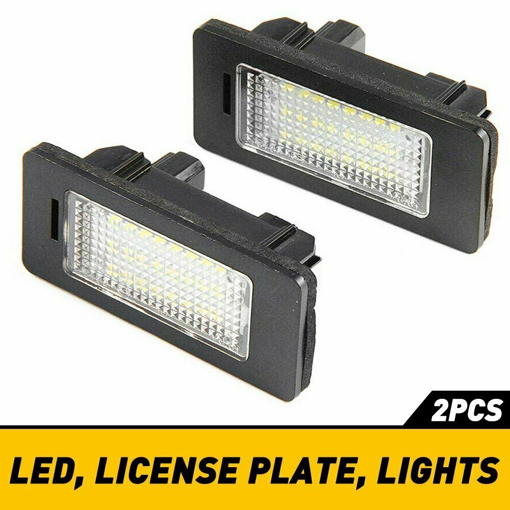 Two LED license plate number lights suitable for E82, E88, E90, E91, E46, E92, E93, E70, E71- n