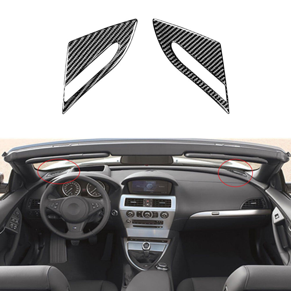 Red Carbon Fiber Door Handle Cover Trim for for Mini Cooper R55 R56 2007-2011 v