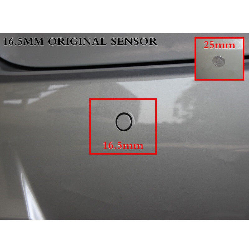 Car Video Parking Reverse Backup Assistant Radar Alarm System+Flat Sensor Device v