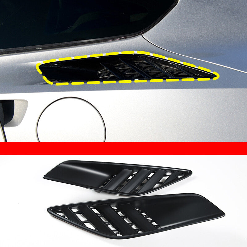 Black Front Bumper Fog Lamp Protector Cover for Range Rover Sport 2014 - 2017 2015 16- v