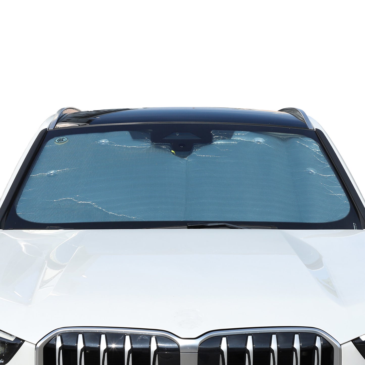 Silver windshield sunshade cover/UV block for X1, iX1, U11 22-23- n