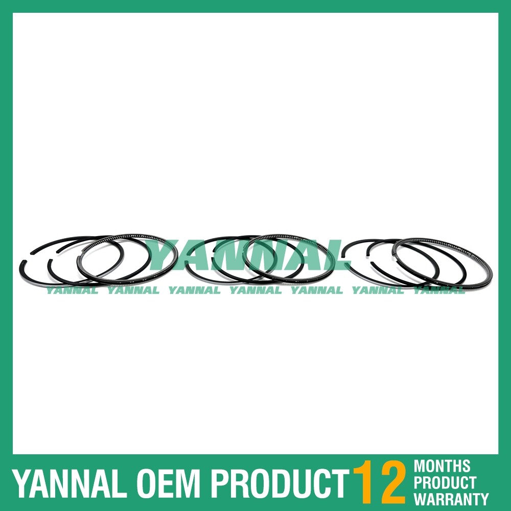 new 3x 1J050-21050 piston rings (STD) for Kubota D1105 engines.