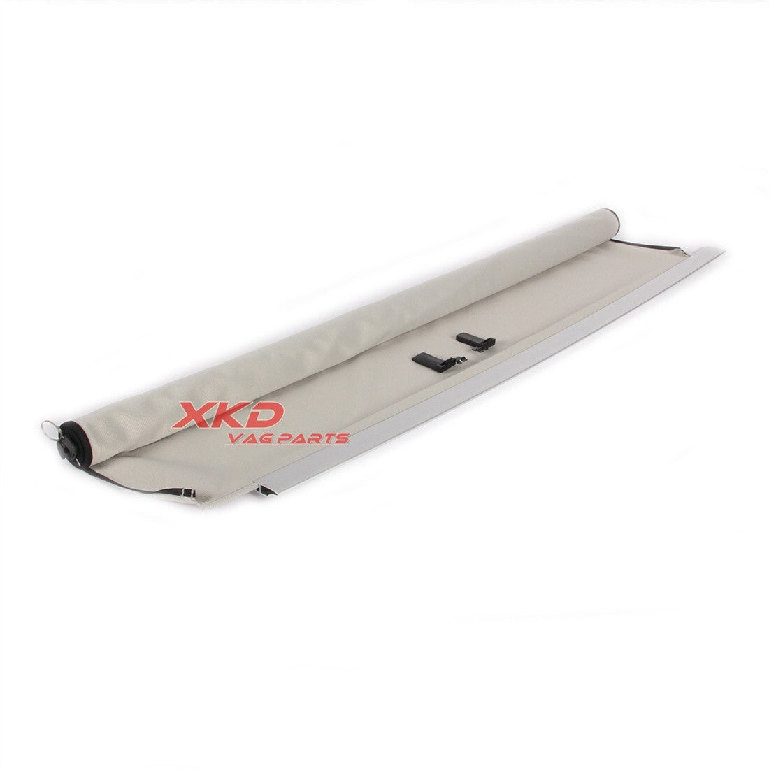 Gray sunroof sunshade and clips suitable for Volkswagen Touareg and for Audi Q7.
