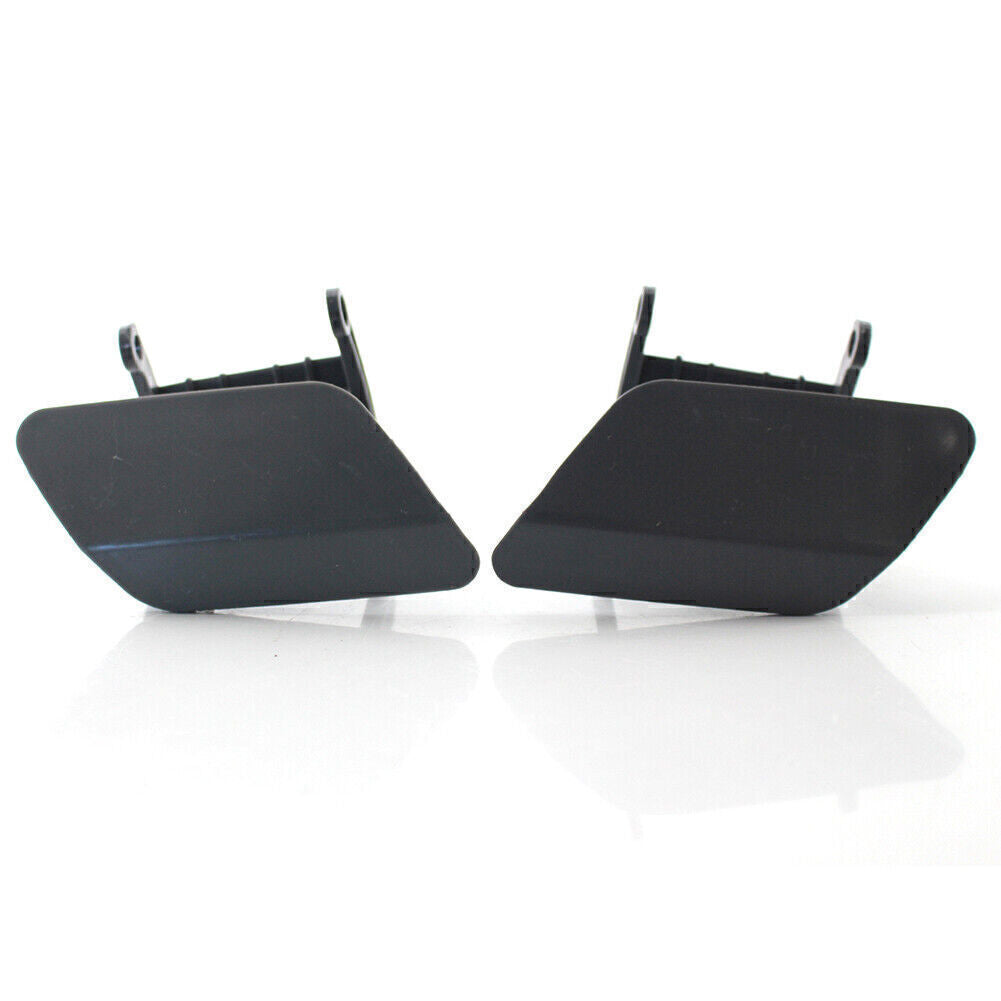 Bumper Headlight Headlamp Washer Cap Cover Fit for BMW 7 F01 F02 2012-2015 2pcs