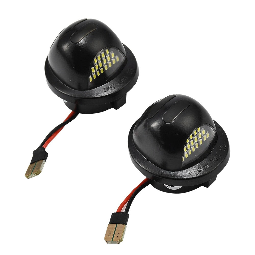 2X LED License Plate Light Tag Lamps for Ford F-150 F-250 F-350 F-450 F-550