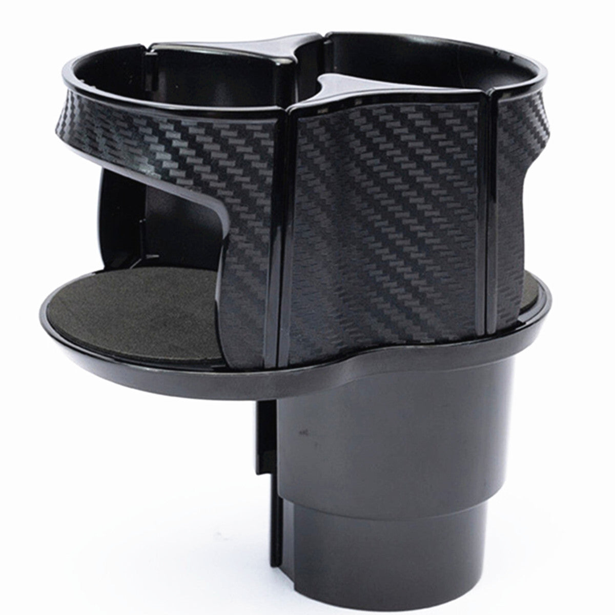 Double Cup Holder Car Center Console Mount Drinking Bottle Organizer Tidying