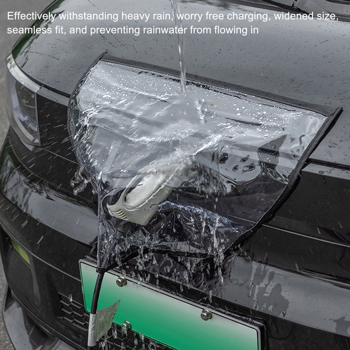 Magnetic for Tesla Model 3 Y Waterproof Charger Port Cover Snow Rain Protector Q