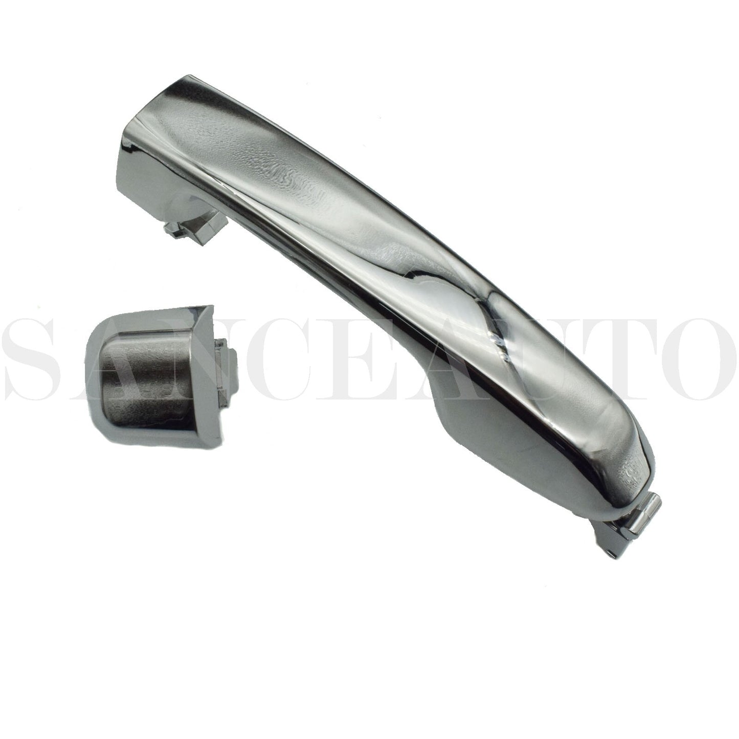 Chrome front right exterior door handle for 2010-2018 4Runner and for Lexus GX460 n