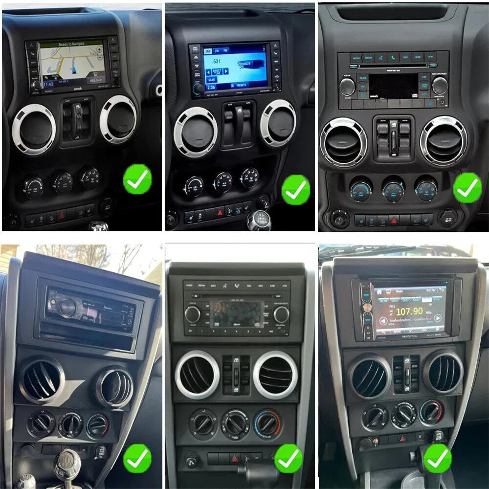for Jeep for Wrangler / for Jeep 2007-2015 Stereo Android Carplay Car Radio Screen BT GPS
