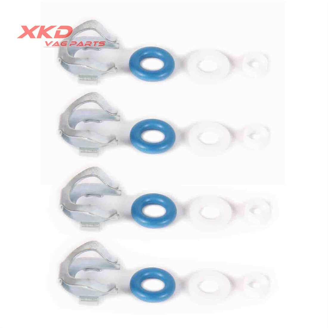 1.4T 4 Fuel Injector Seal Ring Kit Fit for VW for Jetta for Passat for AUDI 03C198149