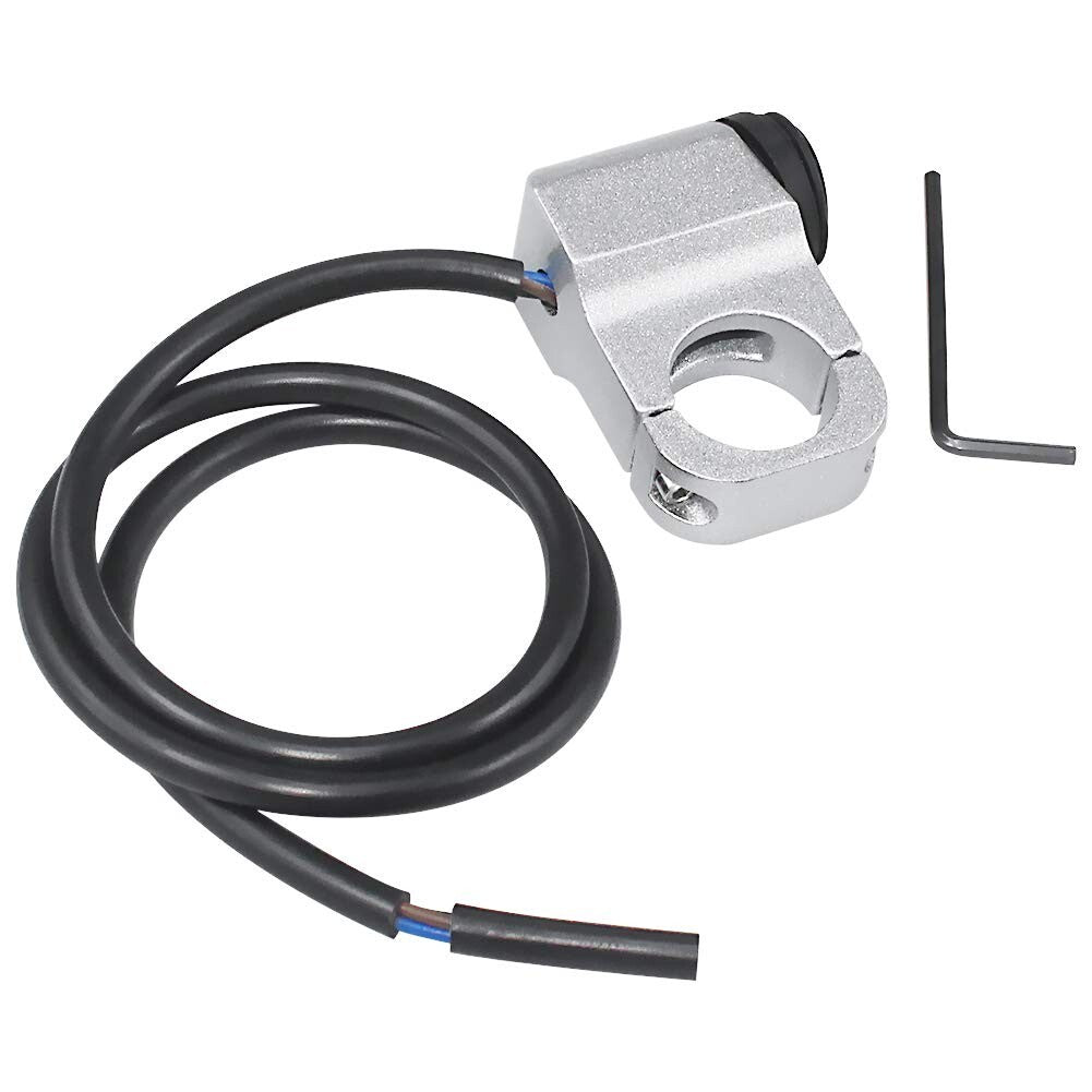 7/8 ATV Handlebar Light Switch,Double Coated, LED Fog Light ON/OFF Switch 12V