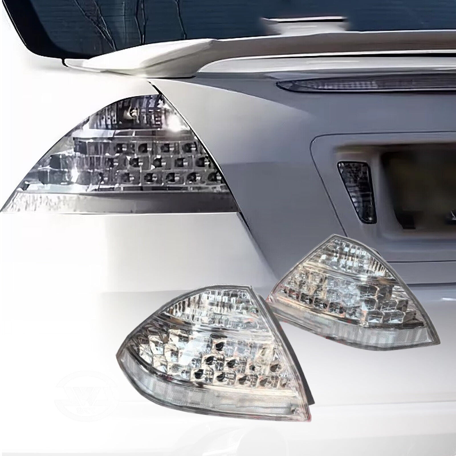Brake Tail Lights Turn Signal Cover Crystal Clear Lens For Accod Sedan 06-07