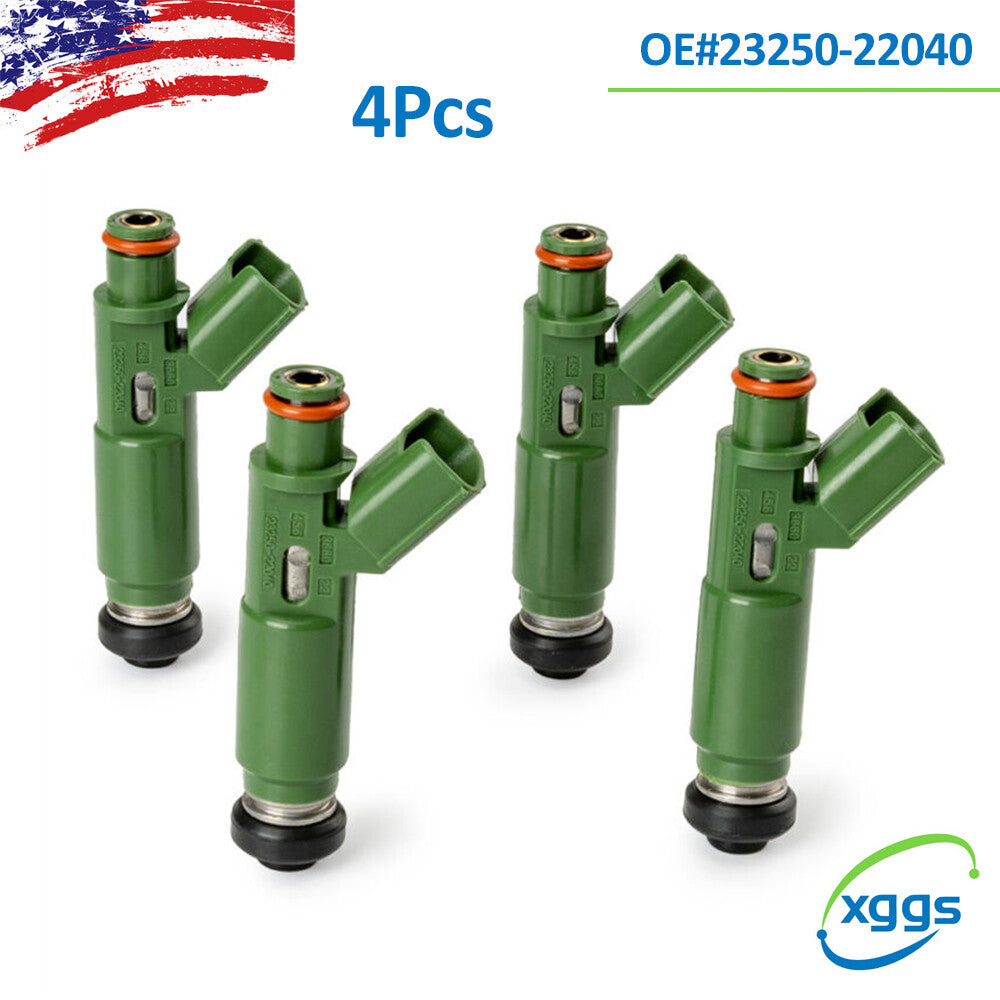 4pcs Fuel Injector For 2000-2006 for Toyota for Corolla 1.8L 2325022040 232500D040 US