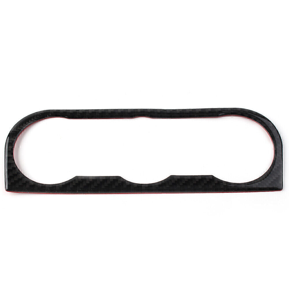 Carbon Fiber Console AC Switch Panel Trim Cover for Subaru Forester 2013 2014-18