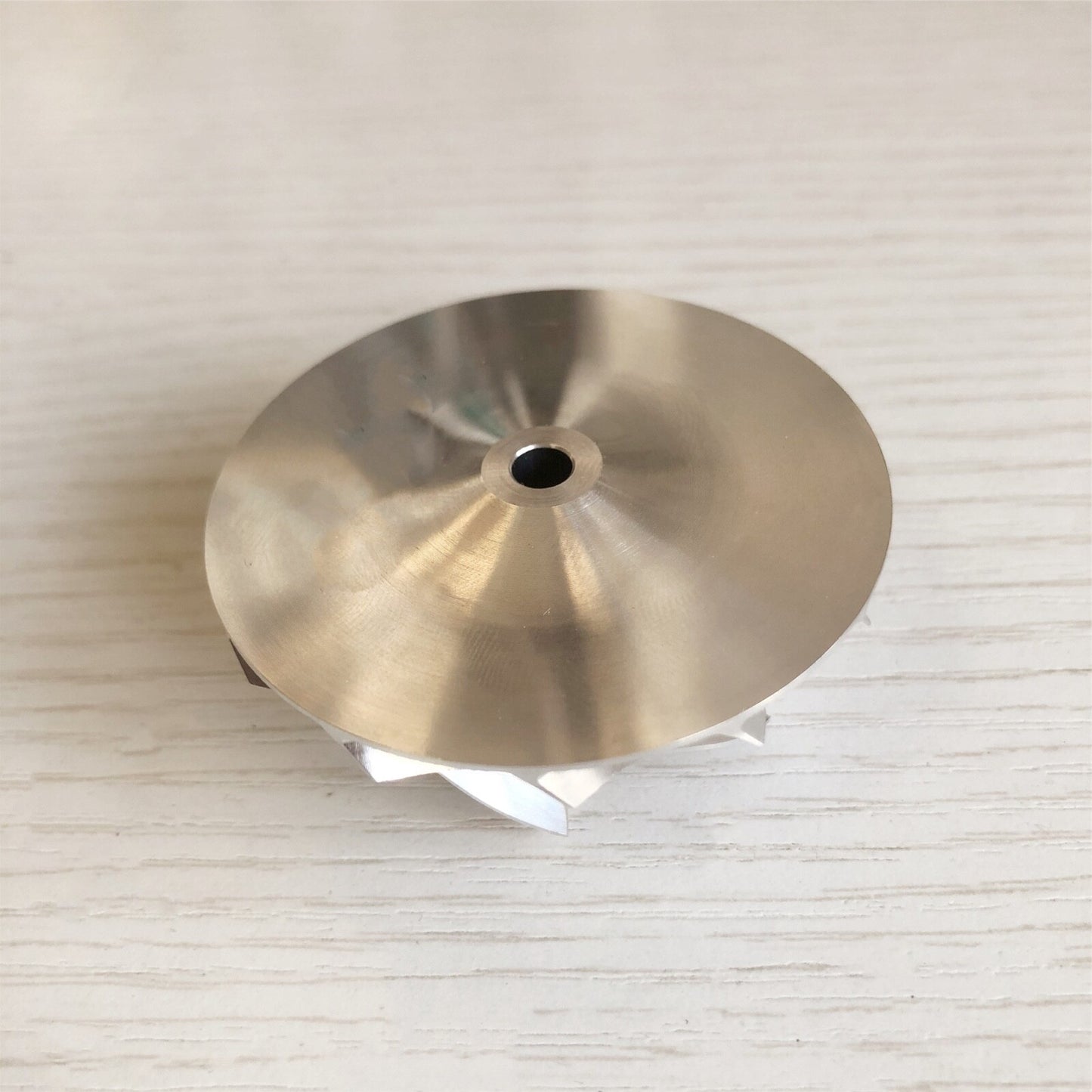 TD04H 15T 41.93/55.69 mm 6+6 blade turbine blank compressor impeller