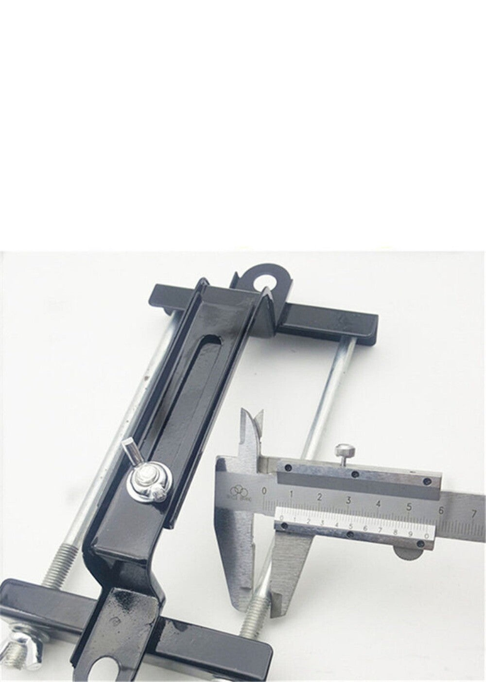Car Storage Battery Holder Plastic Tray + Adjustable Hold Down Clamp Bracket Set n