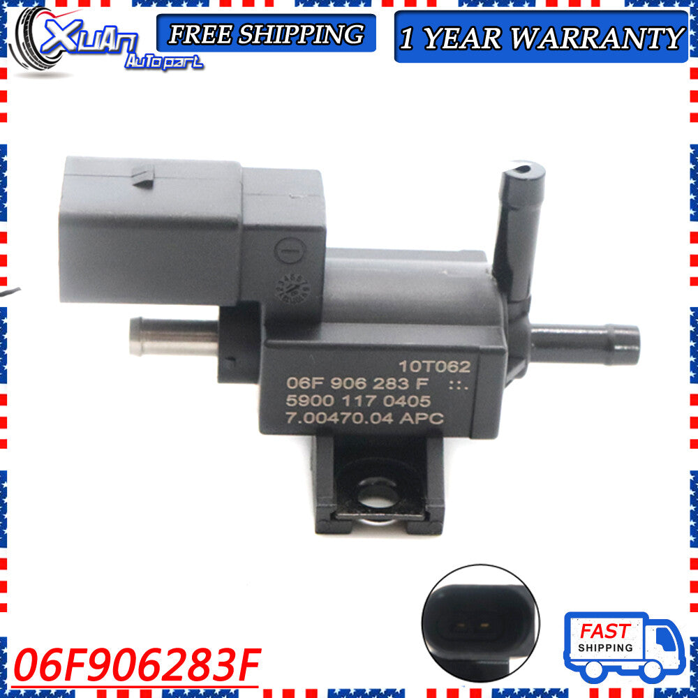 Turbocharger Boost solenoid valve 06F906283F is suitable for Beetle, for Passat , A4, and for Jetta . v