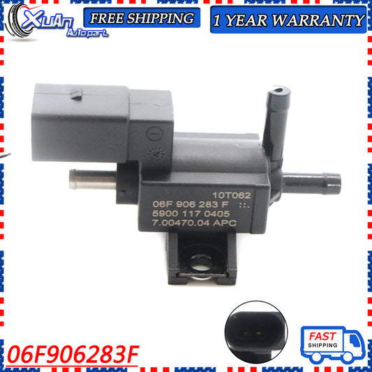 Turbocharger Boost solenoid valve 06F906283F is suitable for Beetle, for Passat , A4, and for Jetta . v