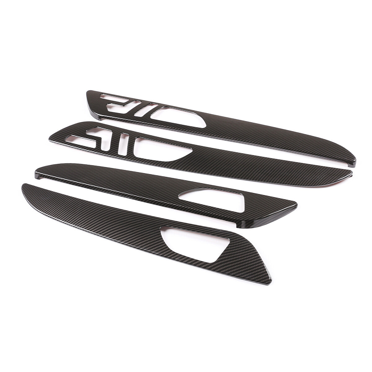 4-piece ABS interior door panel trim strips suitable for 2013-2019 GLE GLS ( ) n