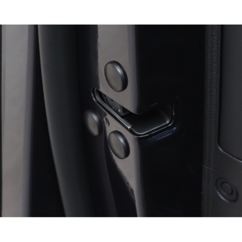 12For for Hyundai Sonata 2020-2023 Black PVC Car Door Screw Cap Protector Cover Trim