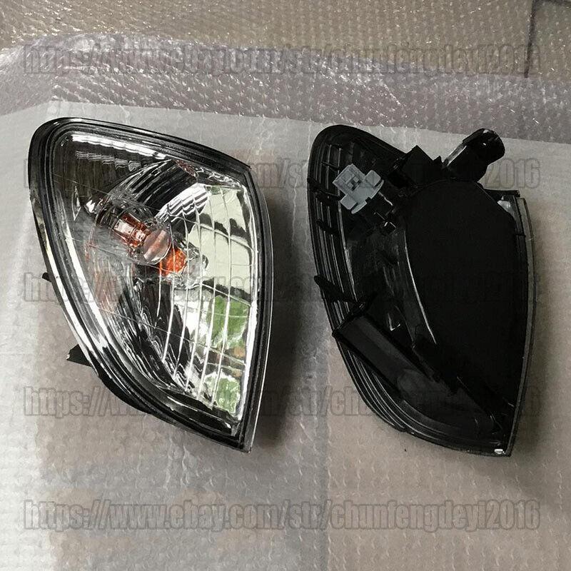 2x Front Turn Corner Signal Lights Lamp Housing for Toyota for Lexus LX470 1998-2007