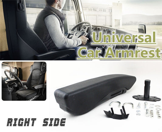 Universal PU Leather Car Truck for Seat Armrest Console Box Caravan for Seat Right Side Q