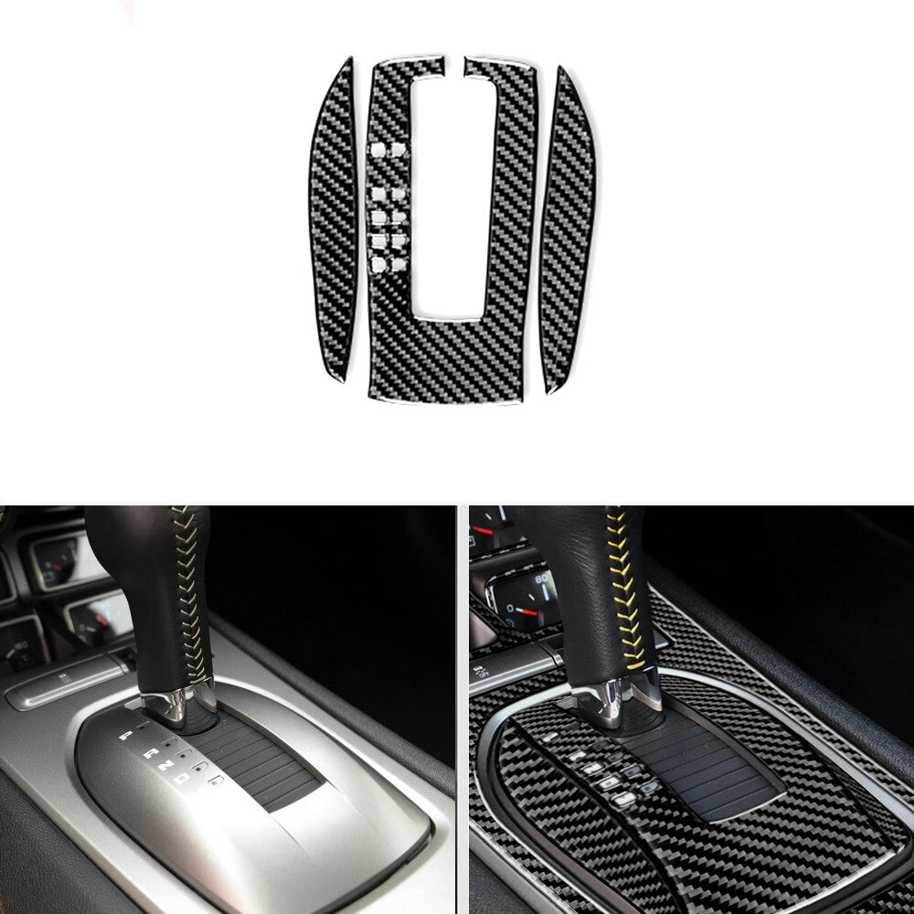 Suitable for Honda CR-V 2007-2011 carbon fiber style rearview mirror rain eyebrow frame trim- v