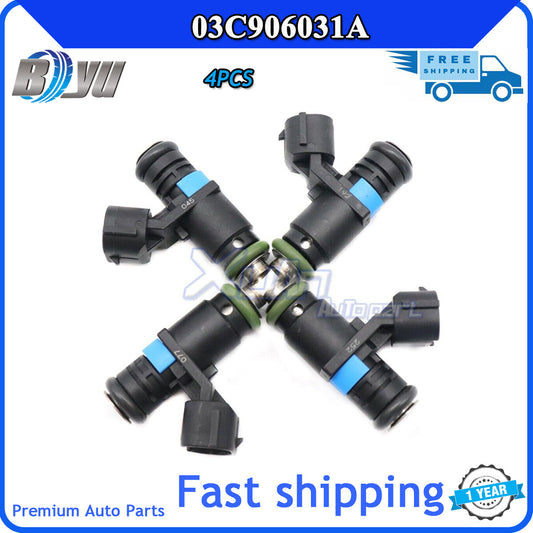 Suitable for Golf Eos and for Skoda Octavia Cordoba seats 03C906031A 4-piece fuel injector CN- v