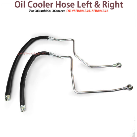 MR204354 MR204353 Oil Cooler Hose LH & Right Handle 95-01 Suitable for Montero 3.0L 3.5L v