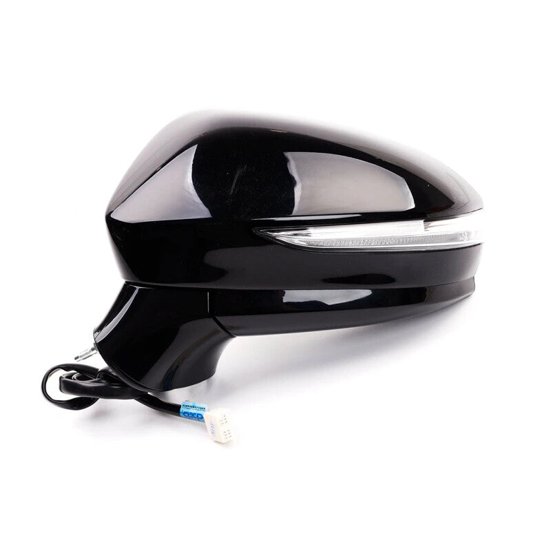 Left For Crown 2015-2018 Side Rearview Mirror Fold Heating Assy Black v