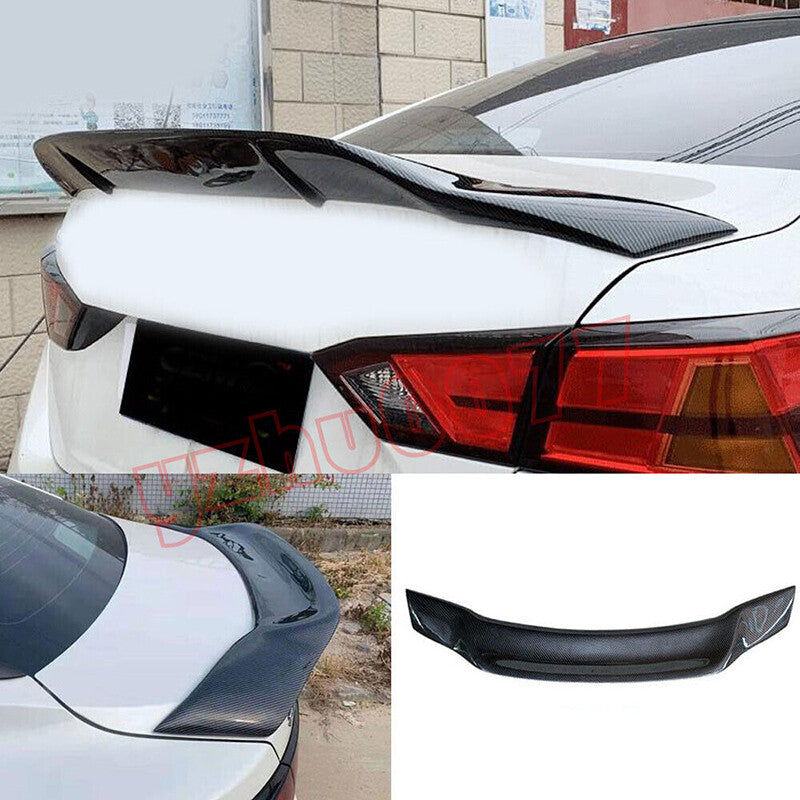for Nissan Altima 2019-2022 Carbon Fiber Rear Tail Trunk Sport Spoiler Wing Lip