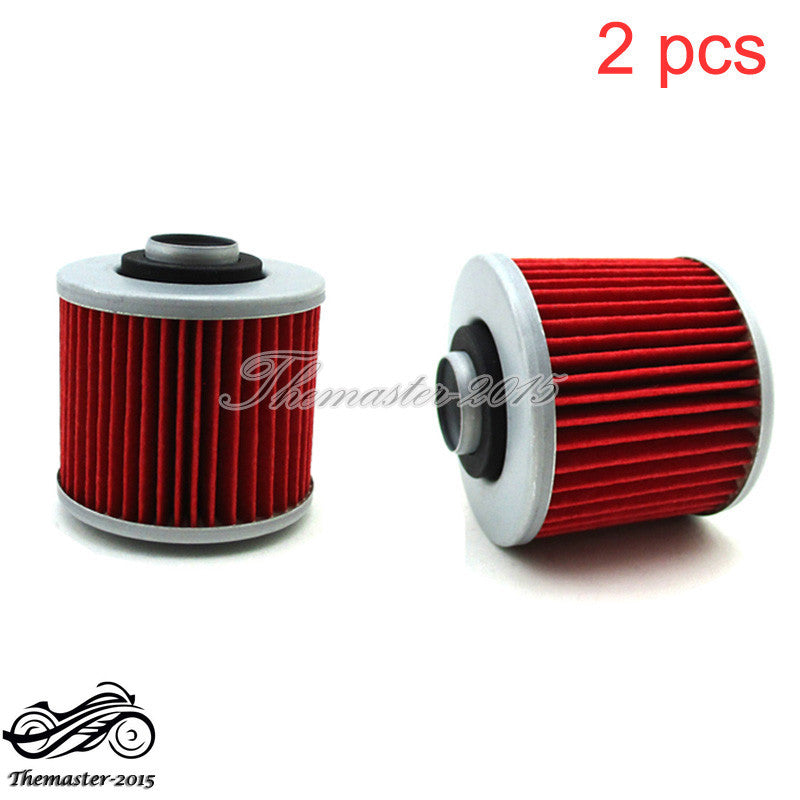 2x Oil Filter for Yamaha SR400 TT600R XT600E YFM600 XVS125 XVS400 XV535 SR500 Q