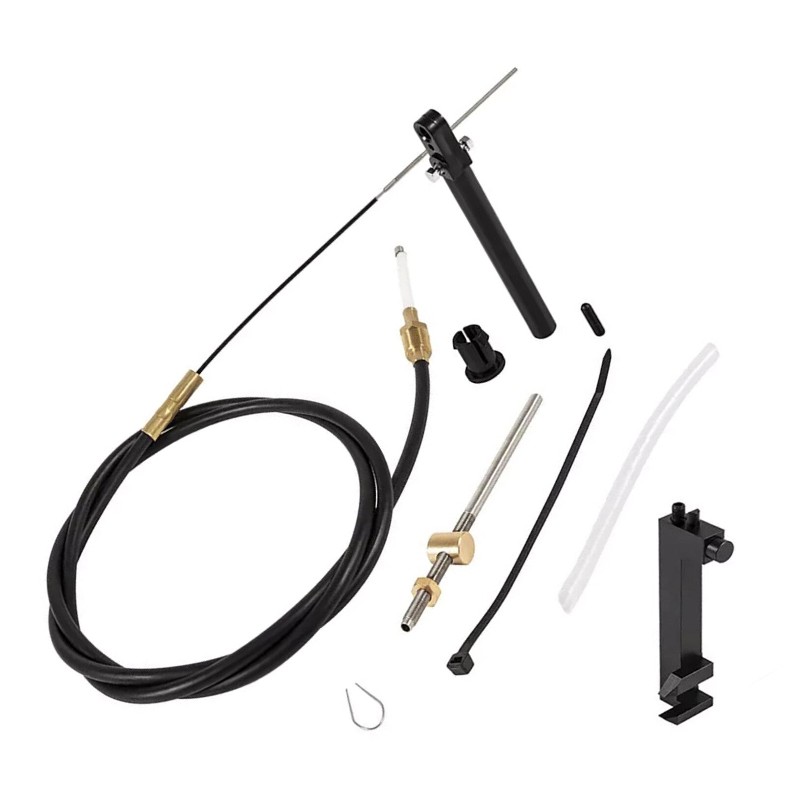 New Steel Lower Shift Cable Kit 865436A02 For Mercruiser Alpha Gen One Two