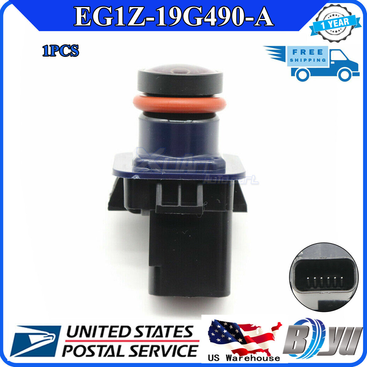 Brand new EG1Z-19G490-A rearview backup camera for 2013-2019 Taurus ( ) v