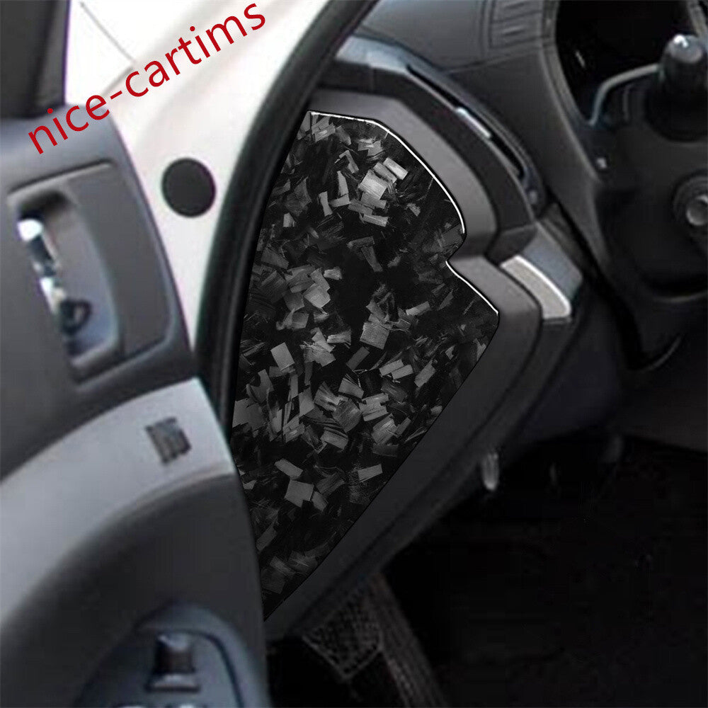Forged Carbon Fiber Door Buffer Cushion Mat Cover for Infiniti G37 Sedan 2007-09