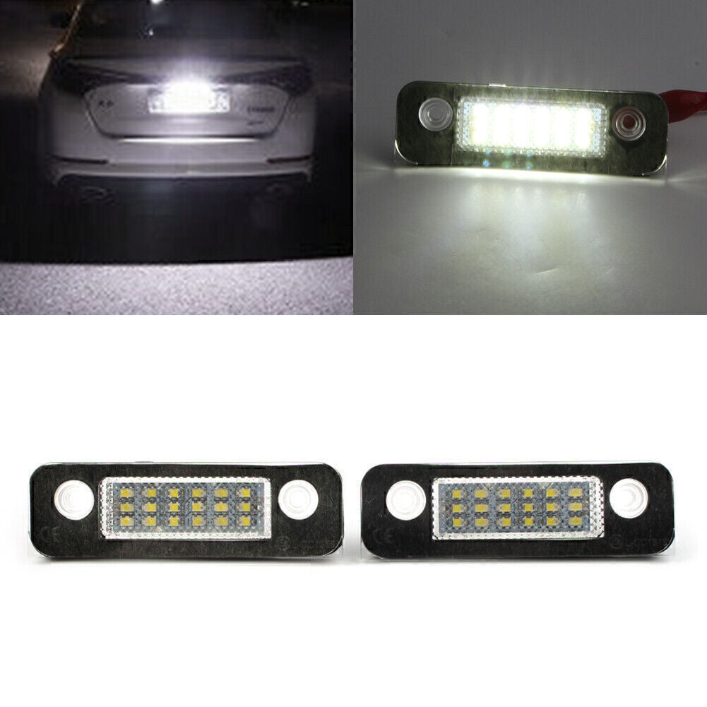 for Ford Fiesta Fusion MK2 Modeo Lamp 24-LED Number License Plate Light