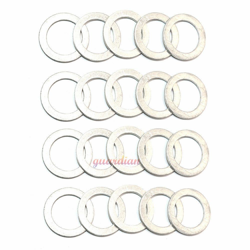 20-piece pack of 94109-20000 rear differential filler plug washers for Honda (20mm)