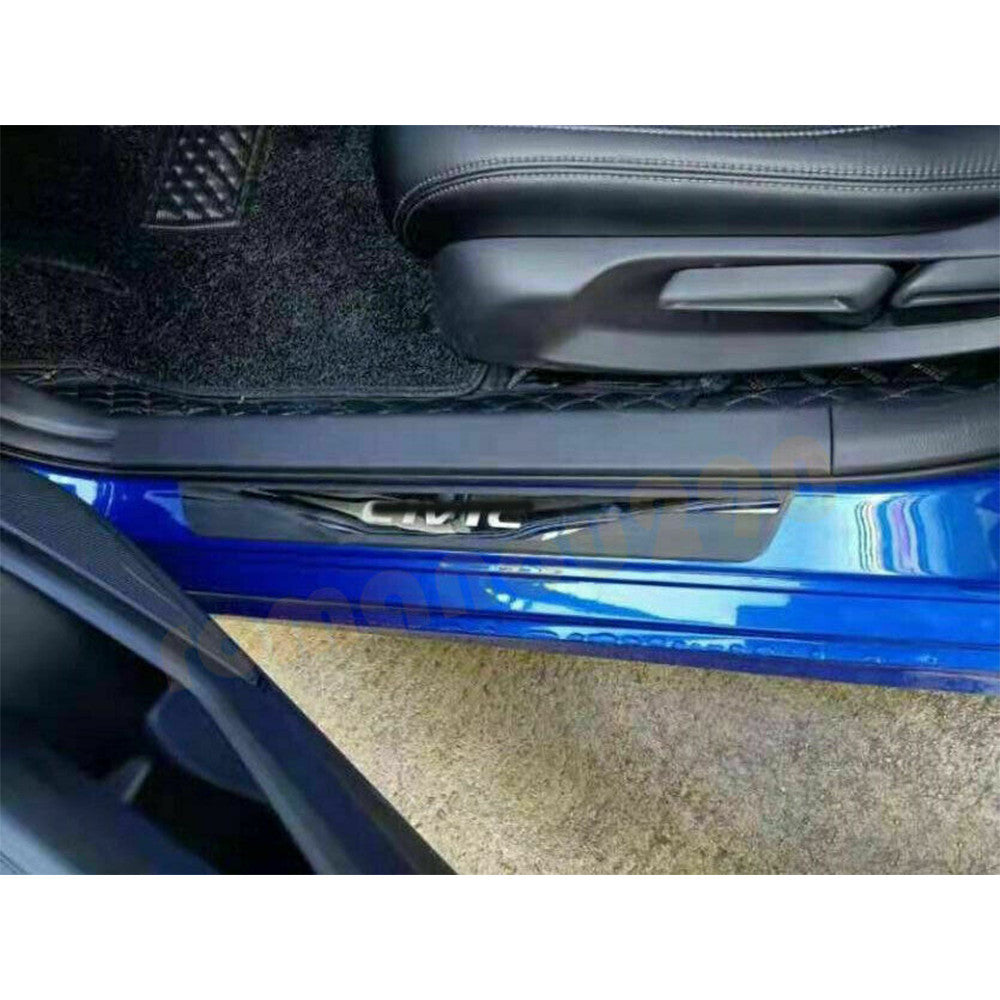 For Highlander 2020-2022 Chrome Rear Bumper Side Corner Guard Cover Trim v