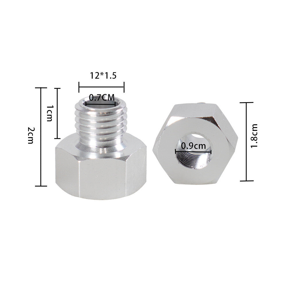 Oil pressure sensor M12-1.5 adapter to 1/8 NPT port accessory for LS engine exchange