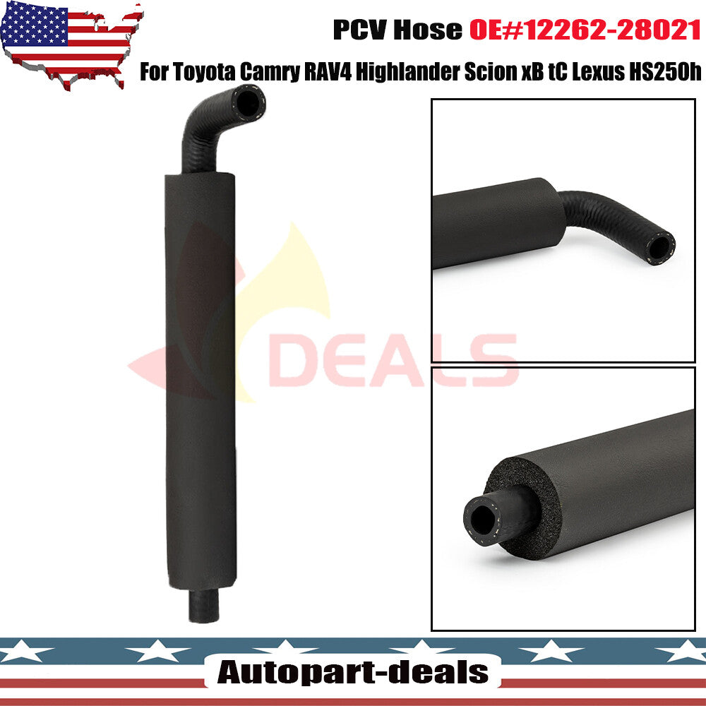 PCV Hose 12262-28021 for Toyota for Camry RAV4 Highlander for Scion xB tC for Lexus HS250h