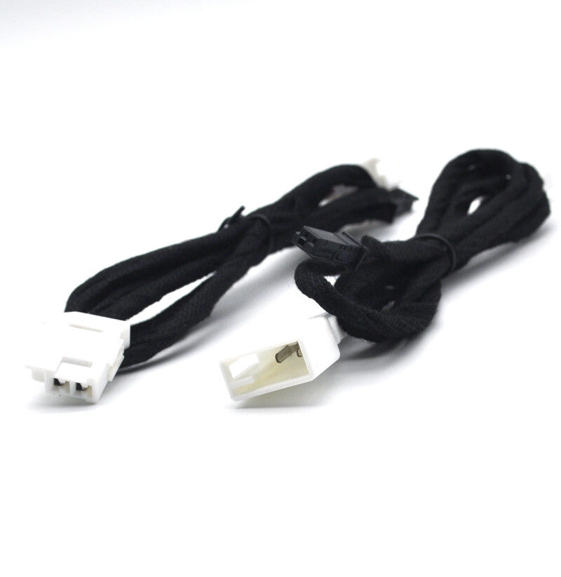 2x Retrofit tweeter Speaker adaptor splitter cable For lancer asx EVO v