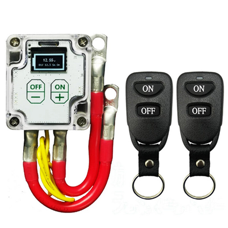 12V Wireless Remote Control Car Battery Disconnect Switch System n