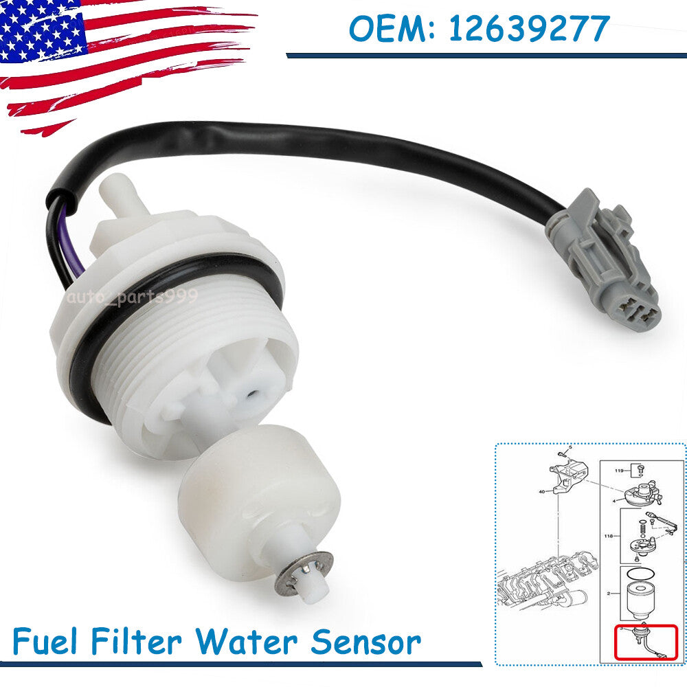 Fuel float sensor for GMC Silverado 6.6L Duramax diesel - n