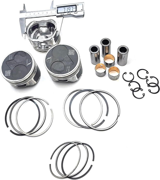 4x Piston Ring Set Mast 83 mm STD for C300 W205 M274.920 2.0T 18122 B