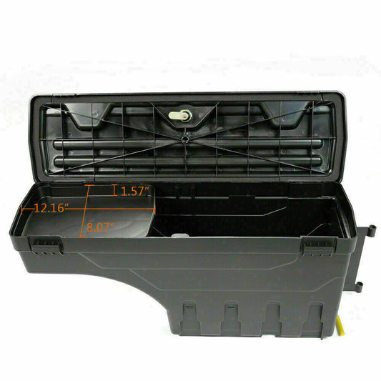 Passenger side card lathe storage box toolbox suitable for 02-18 for Dodge for Ram 1500-3500 U- v