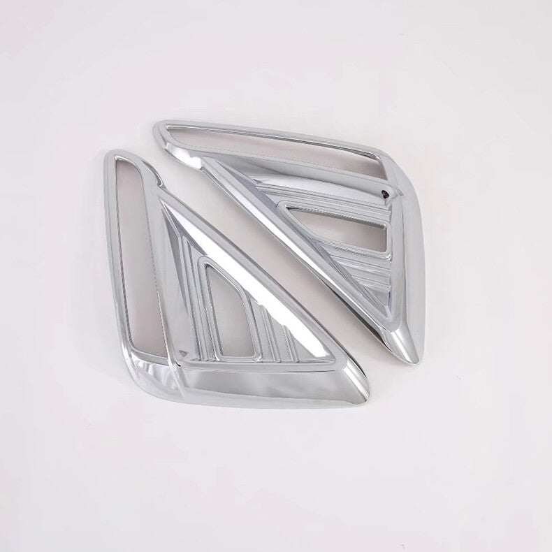 for Kia Forte Sedan 2019-2021 Chrome Rear bumper Fog Light Lamp frame Cover Trim